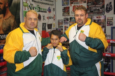 Three kickboxers to represent SA
